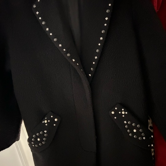 Coach Vintage Embellished Wool  Coat - Picture 5 of 9